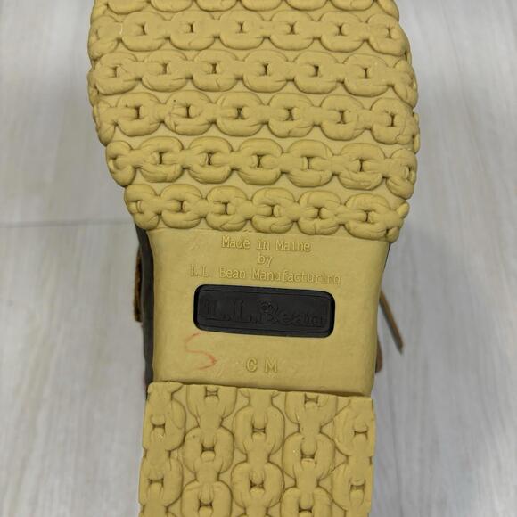 LL Bean Maine Boots Women’s Size 7M Low Top Duck Boots Made In USA Bean Boots - Picture 7 of 9